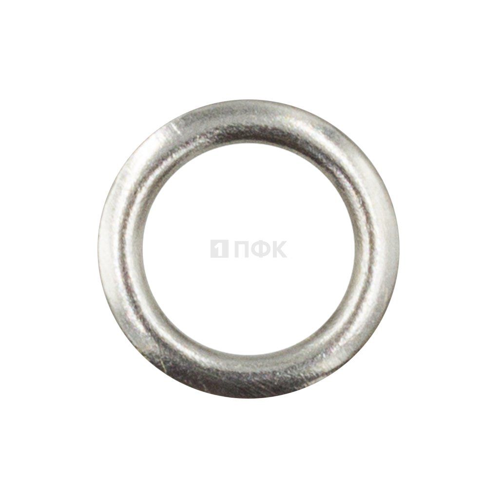 Кнопка рубашечная (кольцо) 15мм нерж цв никель (уп 1440шт)
