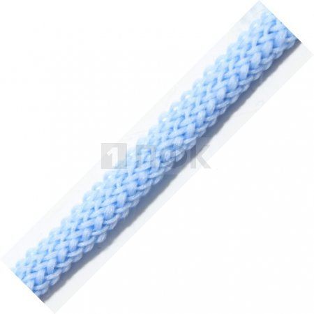 Шнур для одежды 5мм 100% П/Э цв голубой (уп 100м/2500м)