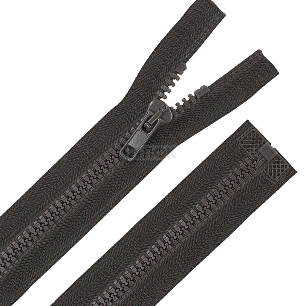 Молния тракторная тип 5 45см разъем цв 328 (уп 50шт) улучшен 26,6 гр/рулонка 4,5гр/бегунок