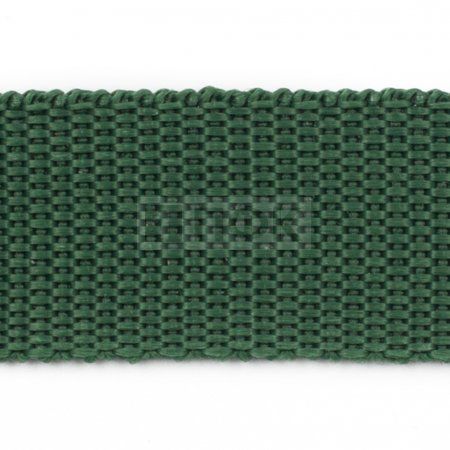 Стропа текстильная (лента ременная) 15мм 6 гр/м цв 300 зеленый (рул 50м/уп 3000м)