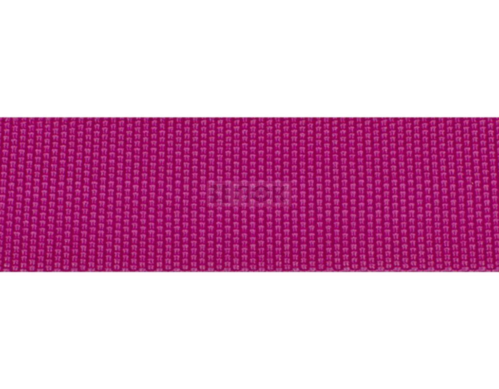 Стропа текстильная (лента ременная) окантовочная 22мм 6,4гр/м цв 12 розовый яр (рул 91,44м/уп 1828м)