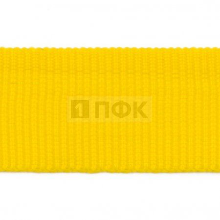 Стропа текстильная (лента ременная) 35мм 13 гр/м цв 100 желтый (рул 50м/уп 3000м)