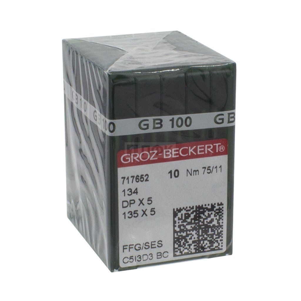 Иглы Groz Beckert DPx5 75/11 (уп 100шт)