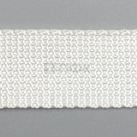 Стропа текстильная (лента ременная) 18мм 5 гр/м цв 50 белый (рул 50м/уп 3000м)