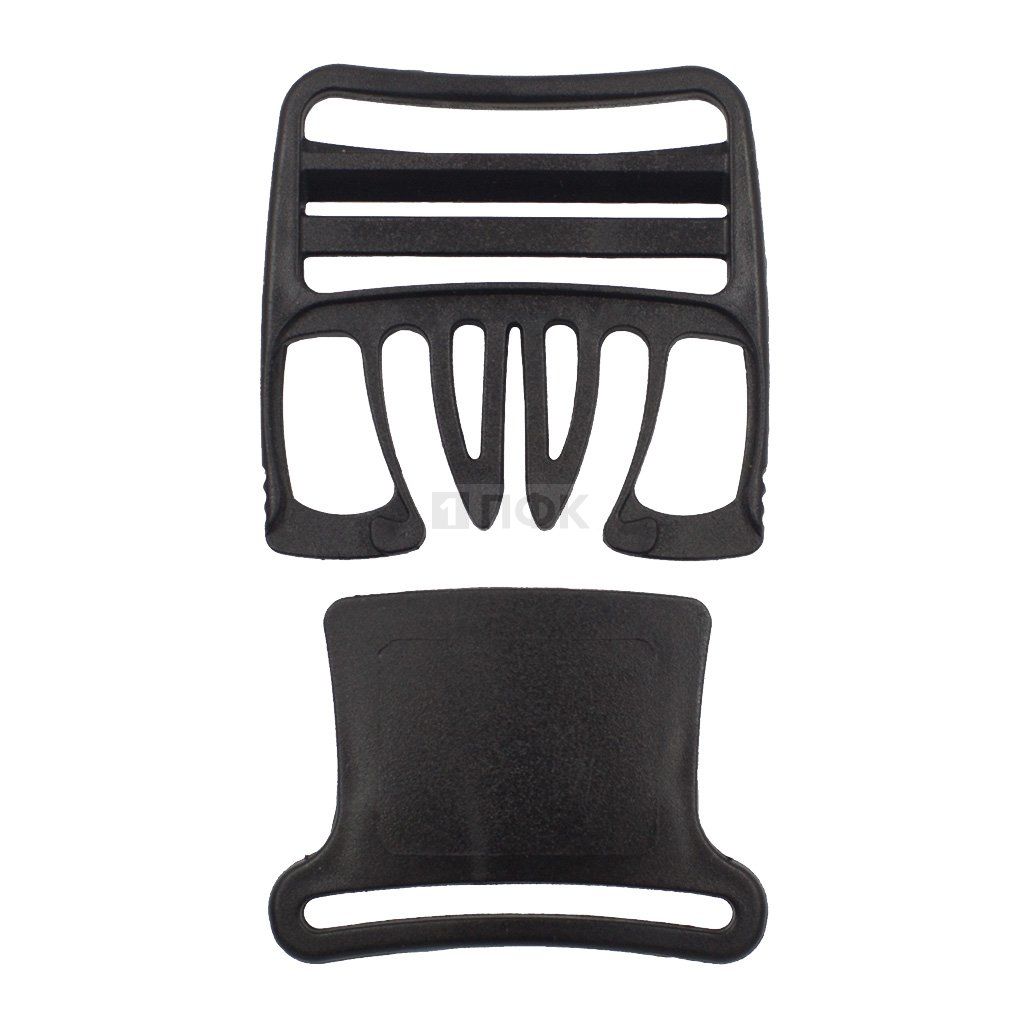 Фастекс Ф-40/2 (защелка-трезубец) ПА 40мм цв черный (уп 1000шт) — ПФКР Фастекс Ф-40/2 (защелка-трезубец) ПА 40мм цв черный (уп 1000шт)