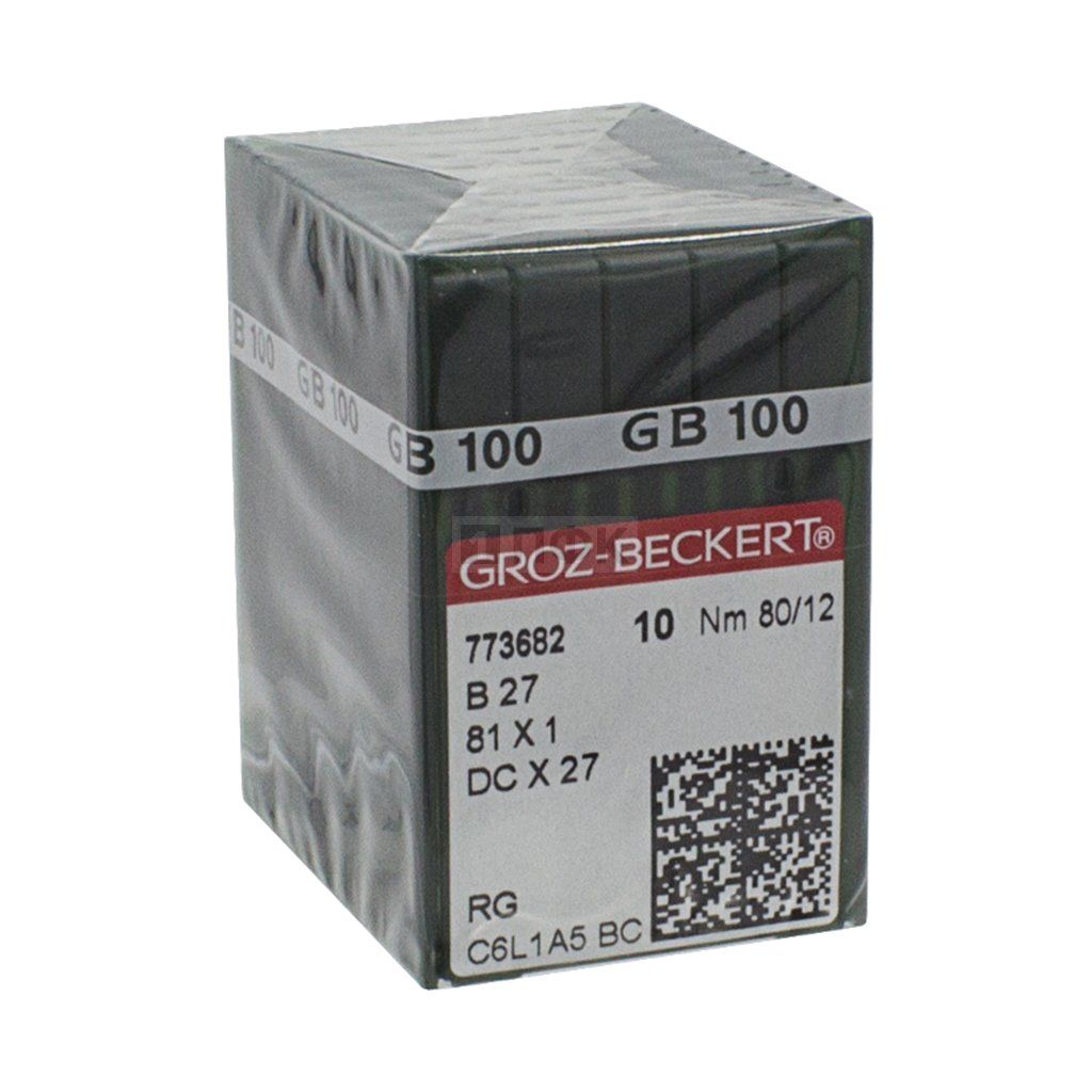 Иглы Groz Beckert DCx27RG 80/12 (уп 100шт)