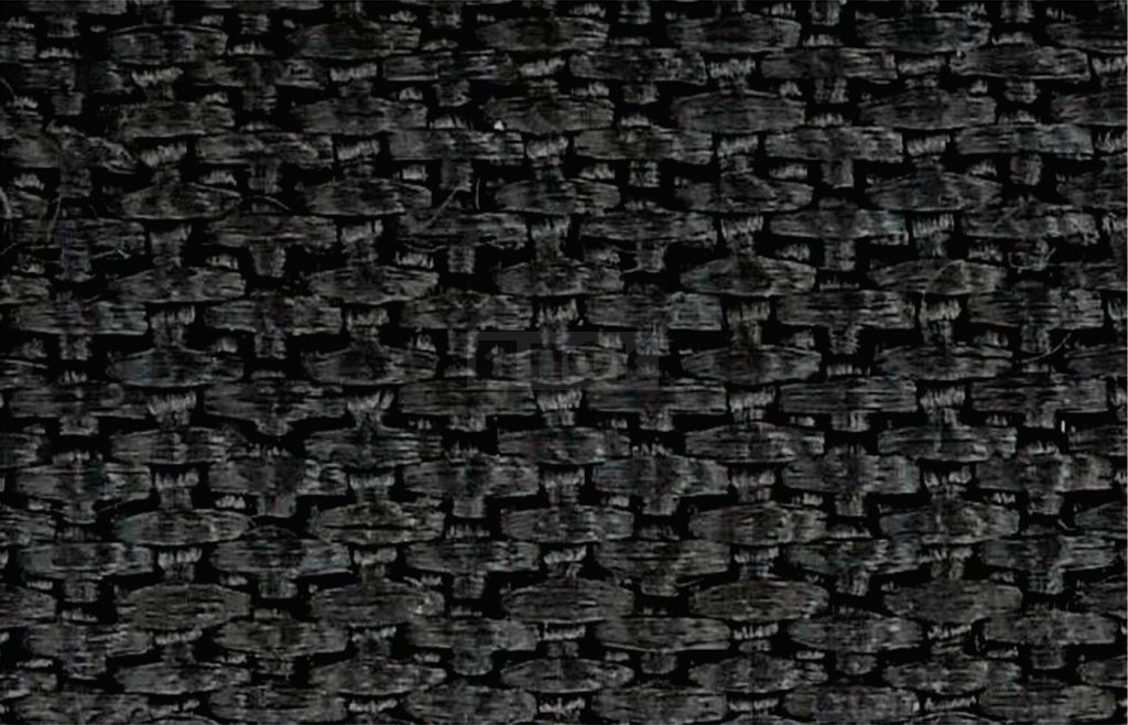 Стропа текстильная (лента ременная) 10мм 6гр/м цв черный (рул 1000м/уп 2000м)