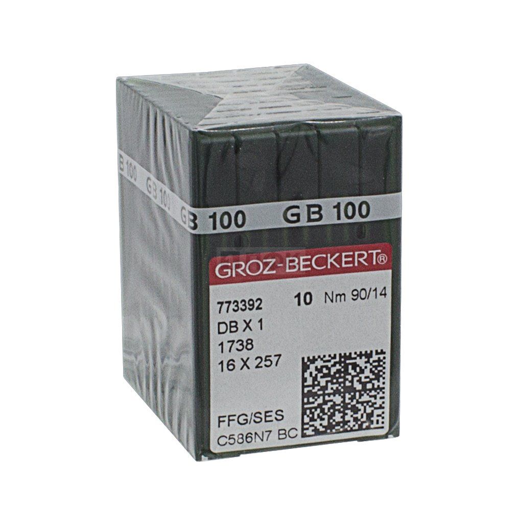 Иглы Groz Beckert DBx1 90/14 (уп 100шт)