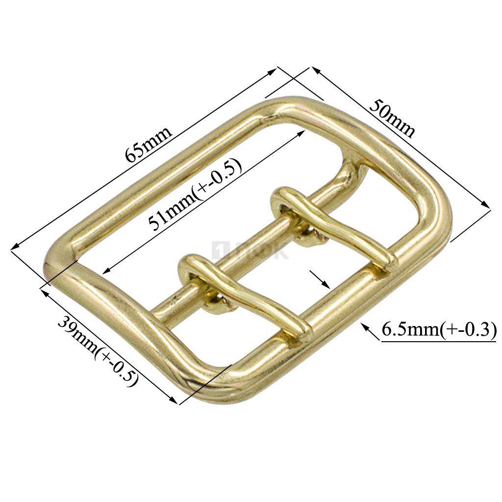Пряжка "Латунная" ПП-01 51х39мм
