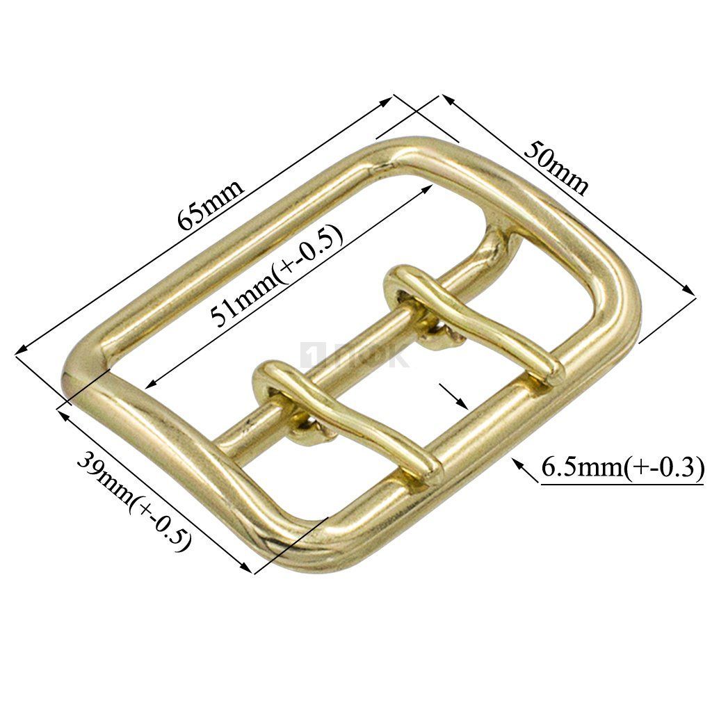 Пряжка "Латунная" ПП-01 51х39мм
