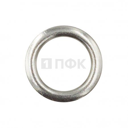 Кнопка рубашечная (кольцо) 15мм нерж цв никель (уп 1440шт)