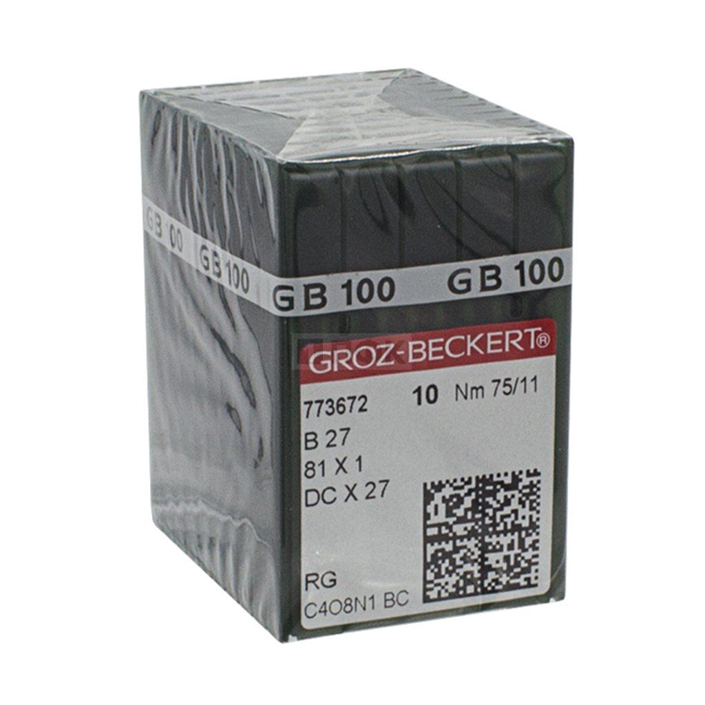 Иглы Groz Beckert DCx27RG 75/11 (уп 100шт)