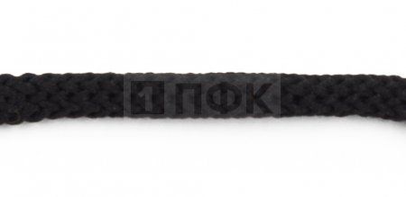 Шнур для одежды 9 мм б/н (Арт.90) цв черный (уп 200м/1000м)