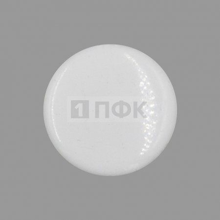 Кнопка рубашечная (закрытая) 9,5мм нерж цв 101 белый (уп 1440шт) 