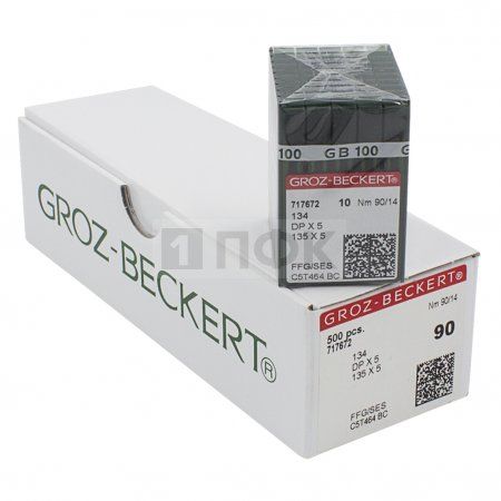 Иглы Groz Beckert DPx5 90/14 (уп 100шт)