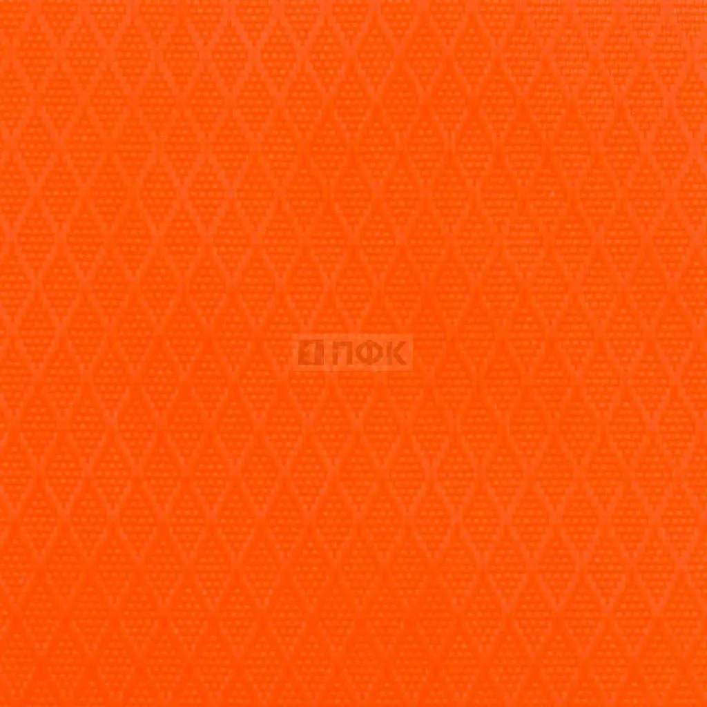 Ткань Oxford 240D PU1000 148гр/м2 шир 150см цв S-02 неон-оранж. (рул 100м)