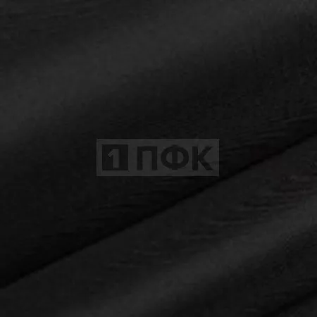 Ткань подкладочная 290Т 100%ПЭ 60гр/м2 шир 150см цв черный (рул 100м)