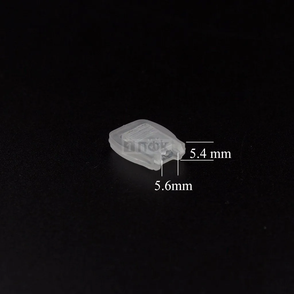 Наконечник для шнура 503-Д ПП цв прозрачный (уп 1000шт) — ПФКР Наконечник для шнура 503-Д ПП цв прозрачный (уп 1000шт)