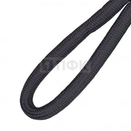 Шнурок 6мм 120см цв 312 серый тем (уп 100шт/2500шт)