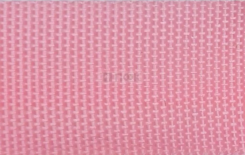 Стропа текстильная (лента ременная) окантовочная 22мм 6,4гр/м цв 13 розовый (рул 91,44м/уп 1828м)