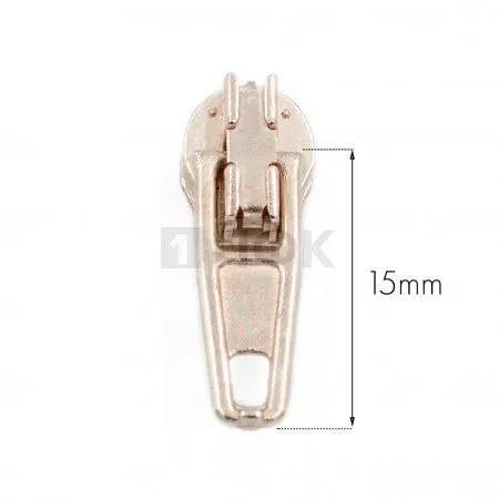 Бегунок для спиральной (витой) молнии тип 3 автомат цв никель (уп 5000шт/25000шт) 1гр