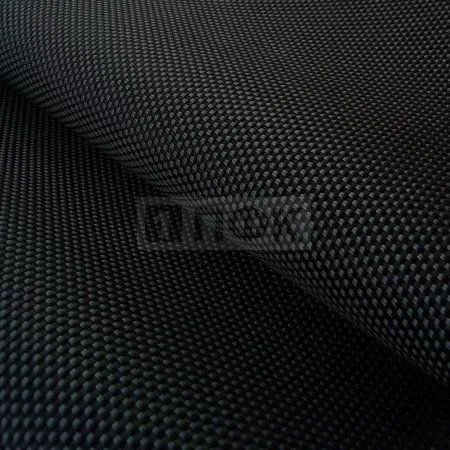 Ткань Oxford 1680D PU 245гр/м2 шир 150см цв 322 черный (рул 50м)
