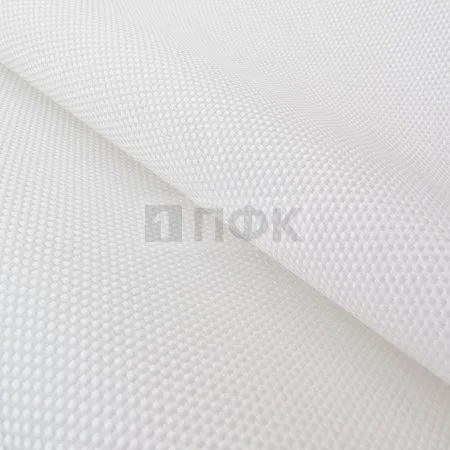 Ткань Oxford 1680D PU 320гр/м2 шир 150см цв 101 белый (рул 50м)