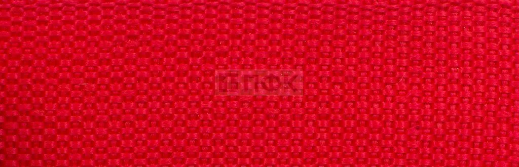 Стропа текстильная (лента ременная) 10мм 6гр/м цв 200 красный (рул 50м/уп 3000м)