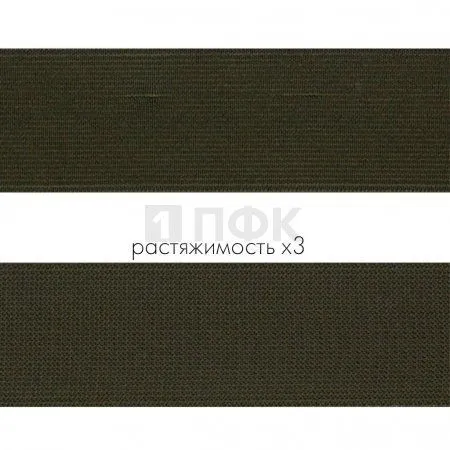 Резинка тканая 40мм 29 гр/м цв черный (уп 30м/240м)