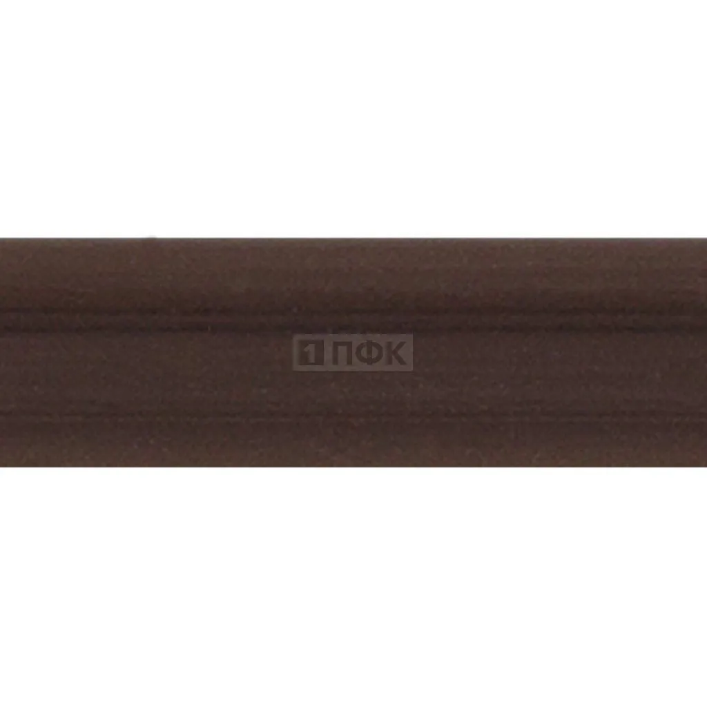 Пластиковый кант Кедер вторичное сырье 4мм/7мм цв коричневый (уп 250м/1000м)