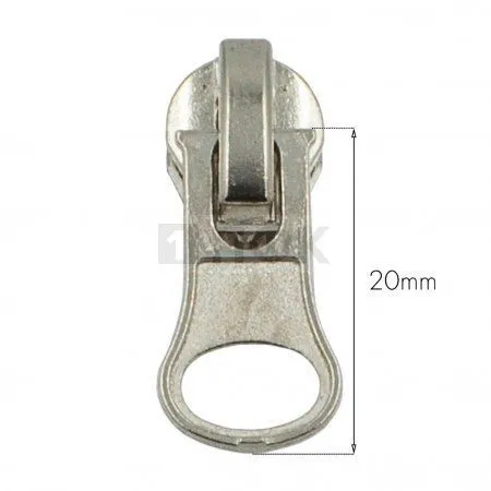 Бегунок для спиральной (витой) молнии тип 5 галант ГРУША цв никель (уп 1000шт/5000шт) РЕВЕРС Бегунок для спиральной (витой) молнии тип 5 галант ГРУША цв никель (уп 1000шт/5000шт) РЕВЕРС