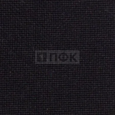 Ткань Габардин 100%ПЭ 180 гр/кв.м цв черный 721 (рул 50м)