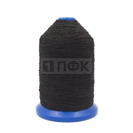 Нить спандекс 500гр/1150м цв черный (уп 1 боб/60 боб)