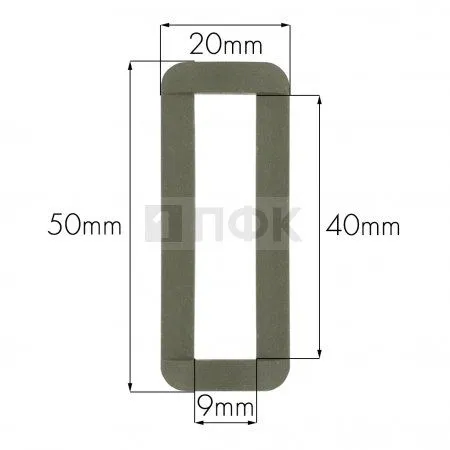 Пряжка-рамка Р-40(ОЩ-40) ПП 40мм цв 328 хаки (уп 1000шт/10000шт) Пряжка-рамка Р-40(ОЩ-40) ПП 40мм цв 328 хаки (уп 1000шт/10000шт)