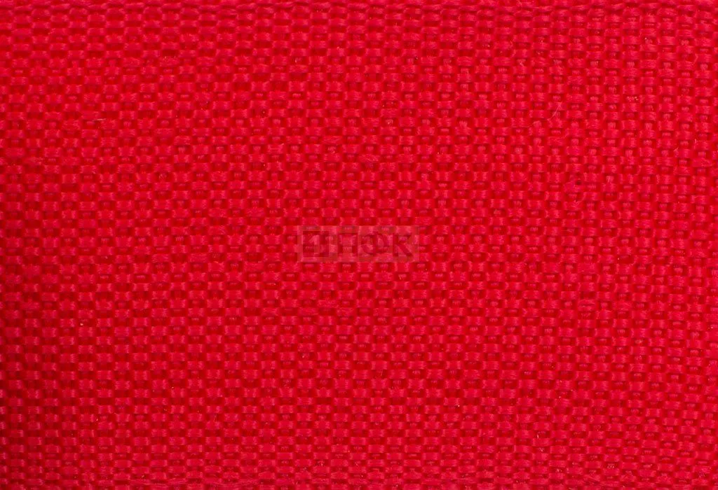 Стропа текстильная (лента ременная) 35мм 17 гр/м цв 200 красный (рул 50м/уп 3000м)