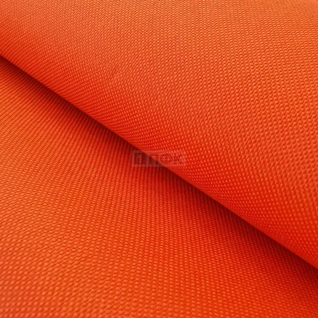 Ткань Oxford 420D PVC 320гр/м2 шир 150см цв 157 оранжевый (рул 100м)