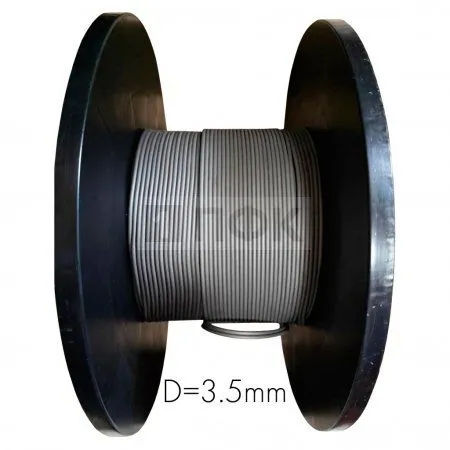 Магнитный крепеж для одежды ЖИЛКА ДВОЙНАЯ D=3,5мм (рул 300м) мягкая