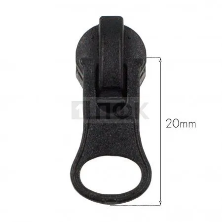 Бегунок для спиральной (витой) молнии тип 5 галант ГРУША цв 322 черный (уп 1000шт/5000шт) Бегунок для спиральной (витой) молнии тип 5 галант ГРУША цв 322 черный (уп 1000шт/5000шт)