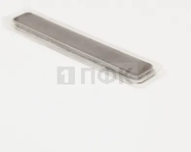 Магнитный крепеж для одежды ПРЯМОУГОЛЬНИК 70*11*1,8мм (100 пар)