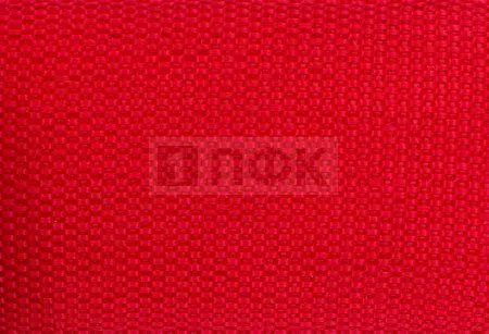 Стропа текстильная (лента ременная) 35мм 13 гр/м цв 200 красный (рул 50м/уп 3000м)