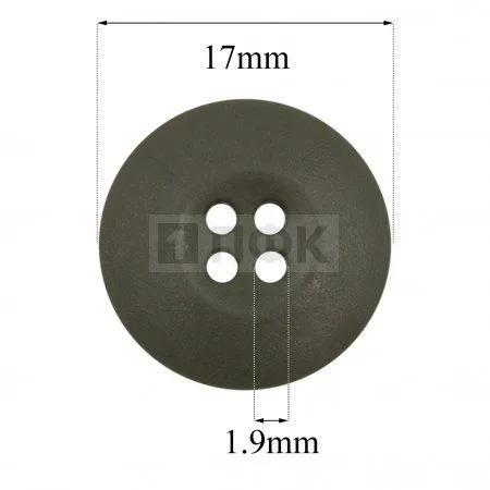 Пуговица НАТО-17 ПП 17мм цв хаки (уп 1000шт)