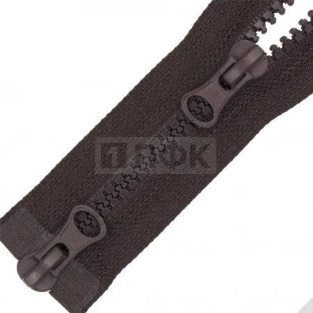 Молния тракторная тип 5 90см 2-ух замковая цв 304 груша (уп 100шт)