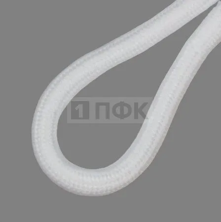 Шнурок 6мм 90см цв 101 белый (уп 100шт/3000шт)