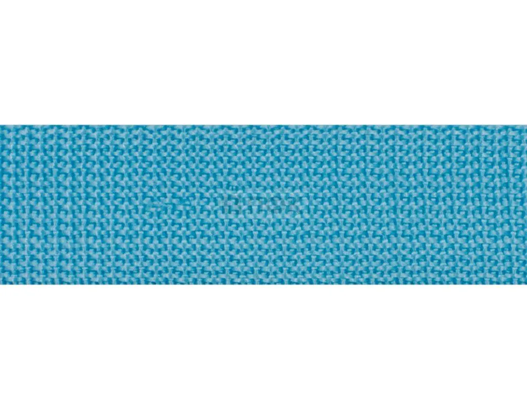 Стропа текстильная (лента ременная) 25мм 13 гр/м цв 57 бирюза (рул 91,44м/уп 2500м)